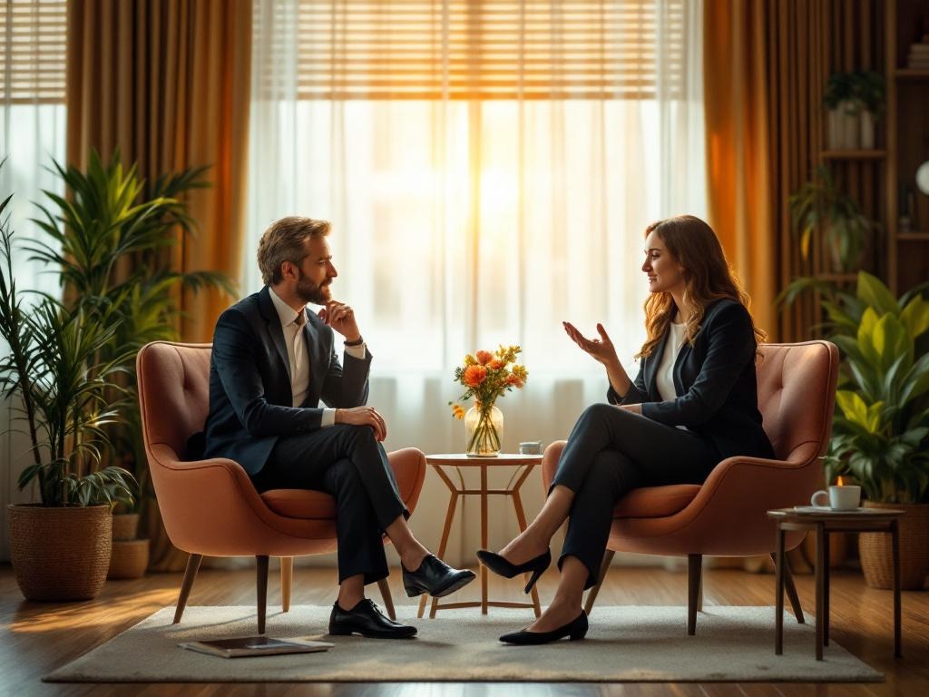 Professional business reading consultation